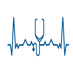 Estetoscópio de cardiograma de batimento cardíaco Estetoscópio de cardiograma de batimento cardíaco