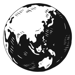 Planeta tierra globo asia australia silueta Planeta tierra globo asia australia silueta