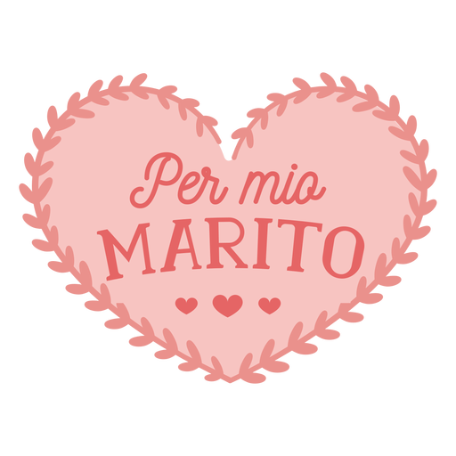 Valentine italian per mio marito badge sticker valentines