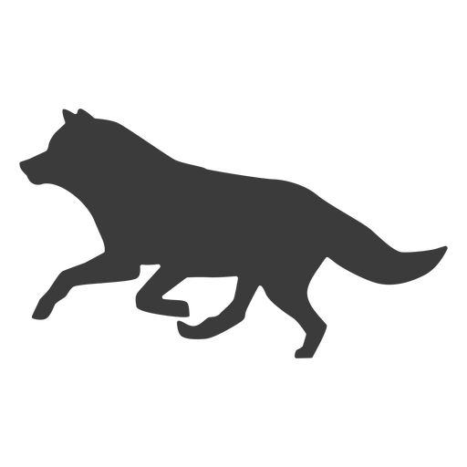 Download Wolf predator tail silhouette - Transparent PNG & SVG ...