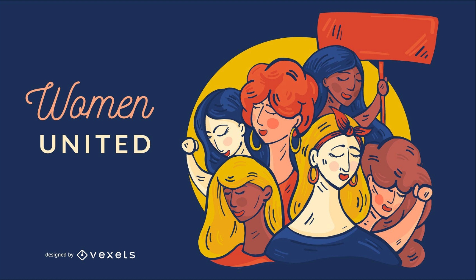 Women United Illustration