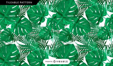 Tropical vegetation leaves pattern Tropical vegetation leaves pattern