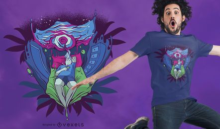 Trippy Portal T-Shirt Design Trippy Portal T-Shirt Design
