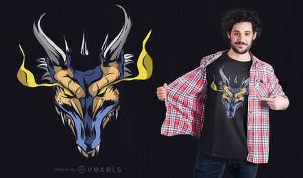 Powerful Dragon T-Shirt Design Powerful Dragon T-Shirt Design