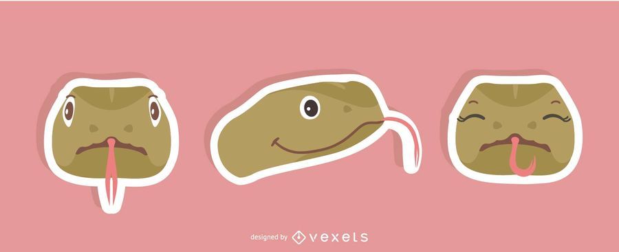 Snake Sticker Set Snake Sticker Set