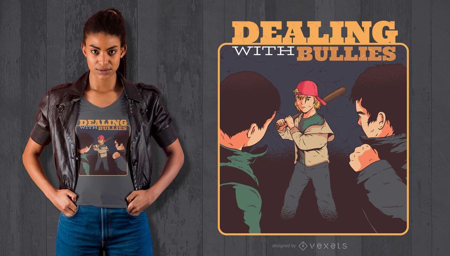 Bully Kid T-Shirt Design Bully Kid T-Shirt Design
