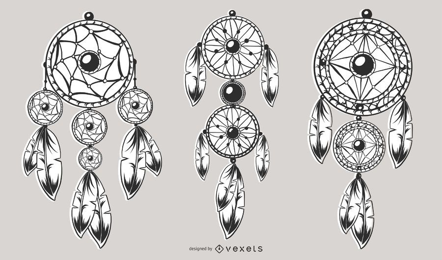 Dream Catcher Design Set Dream Catcher Design Set