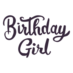 Letras de aniversariante Desenho PNG