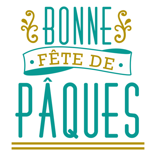 bonne fete de paques lettering transparent png svg vector file bonne fete de paques lettering