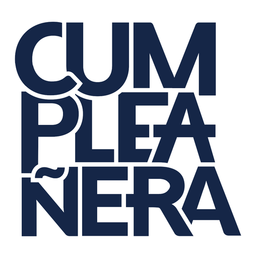Cumpleanera lettering PNG Design