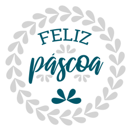 Feliz guirnalda de pascoa letras Feliz guirnalda de pascoa letras