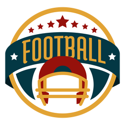 Football badge PNG Design