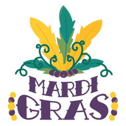 Mardi gras carnival feathers lettering Mardi gras carnival feathers lettering