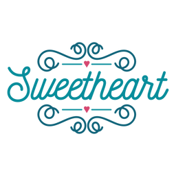 Letras de querida Desenho PNG