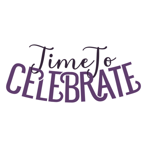Time to celebrate lettering