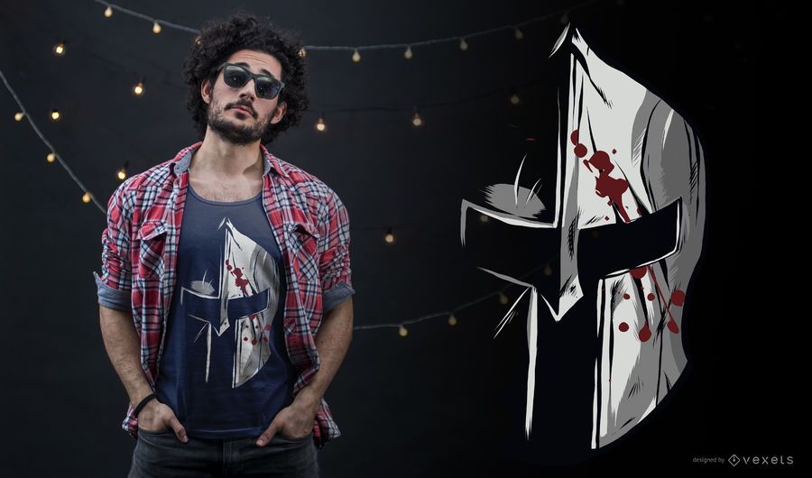 Spartan Helmet T-Shirt Design Spartan Helmet T-Shirt Design