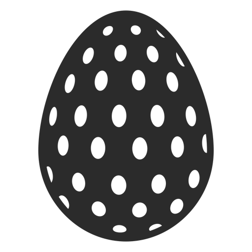 Ovo de páscoa pintado de ovo de páscoa ovo de páscoa silhueta oval mancha Desenho PNG