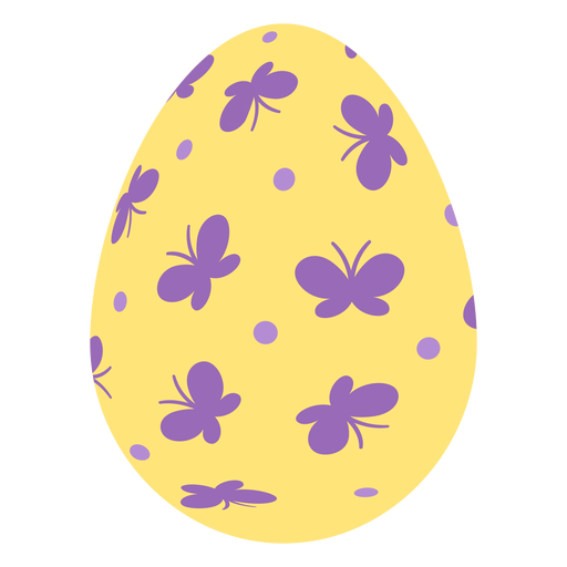 Huevo de pascua pintado huevo de pascua huevo de pascua patr?n punto mariposa plana