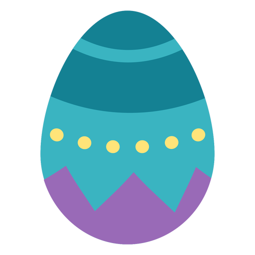 Huevo de pascua pintado huevo de pascua huevo de pascua patr?n punto plano Diseño PNG