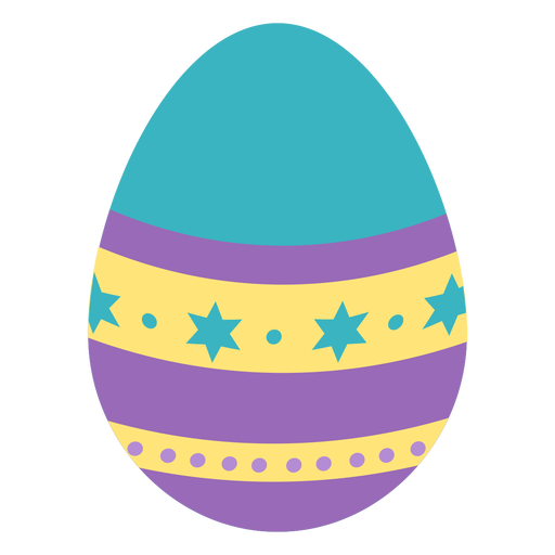 Huevo de pascua pintado huevo de pascua huevo de pascua patr?n punto estrella raya plana