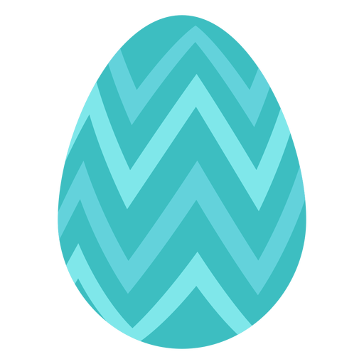 Ovos de páscoa pintados de páscoa ovo de páscoa padrão em ziguezague Desenho PNG