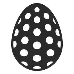 Ovo de Páscoa pintado de páscoa ovo de páscoa silhueta padrão de ovo de páscoa Desenho PNG