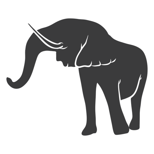 Free Free 265 Trunk Up Silhouette Elephant Svg SVG PNG EPS DXF File