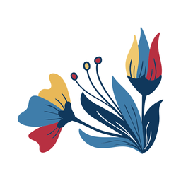Blütenknospe Blütenblatt Blattstiel flach PNG-Design Transparent PNG