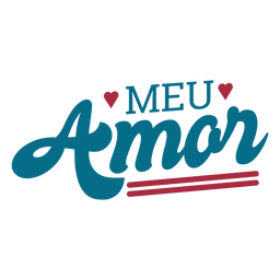 Meu amor portugues text adesivo coração Meu amor portugues text adesivo coração