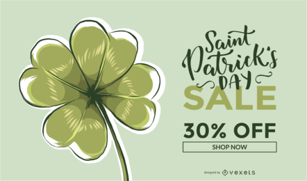 Saint Patrick's Sale Promo Design Saint Patrick's Sale Promo Design