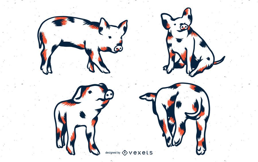 Pig Duo Tone Set Pig Duo Tone Set