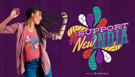 New India T Shirt Design New India T-Shirt Design