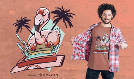 Serigrafía Diseño de camiseta llameante Serigrafía Diseño de camiseta llameante