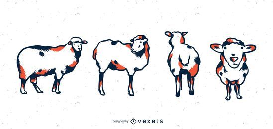 Conjunto de tono Sheep Duo