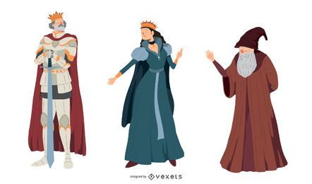 Fantasy Character Set Fantasy Character Set