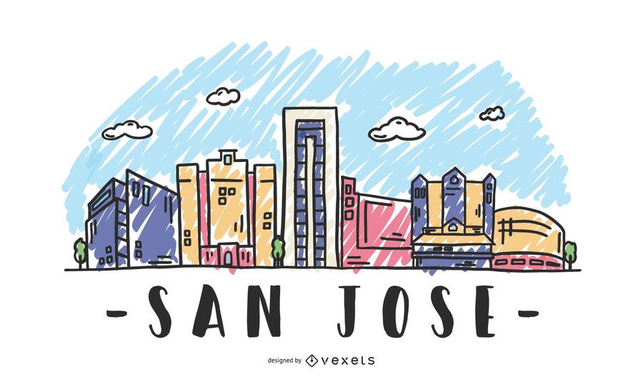 San Jose USA Skyline Design San Jose USA Skyline Design