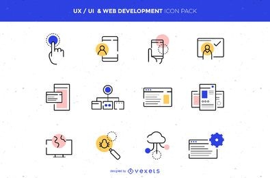 UX/UI & Web Development Icon Pack