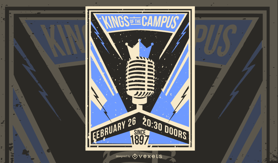 Kings of the Campus Poster Kings of the Campus Poster