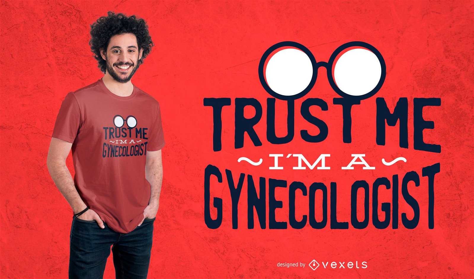 Design de camisetas para ginecologistas