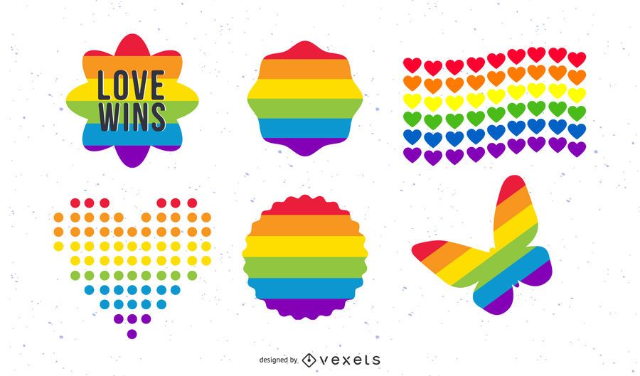 Pride Icon Set - Vector Download