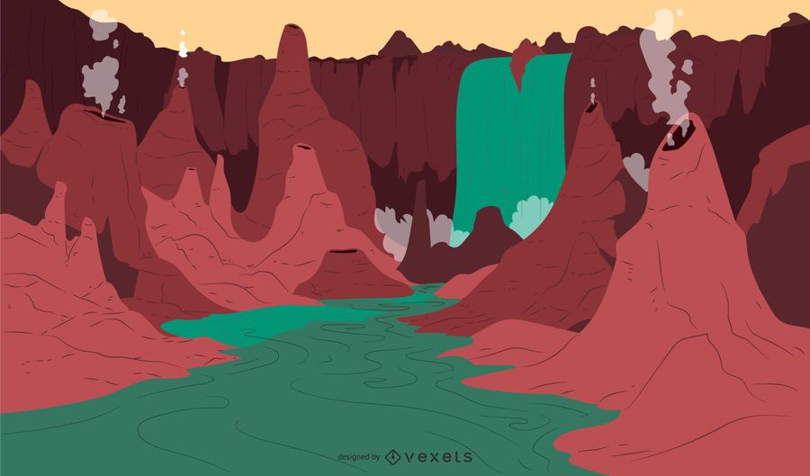 Diseño de fondo temático de fantasía Diseño de fondo temático de fantasía
