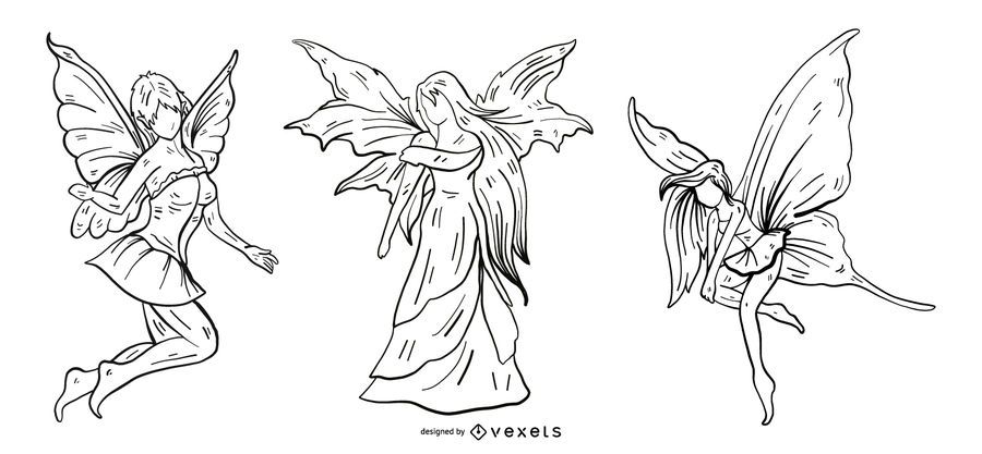 Fairy Line Style Set Fairy Line Style Set