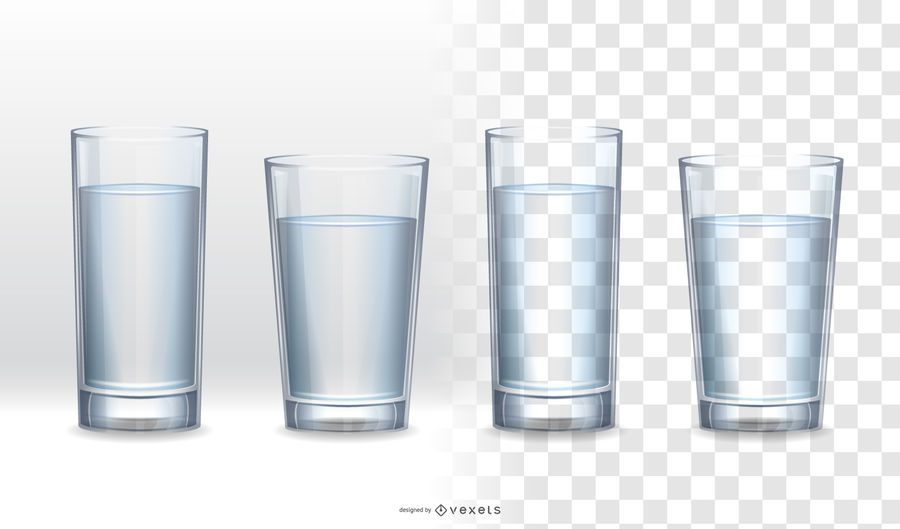Realistic Glass Collection Realistic Glass Collection