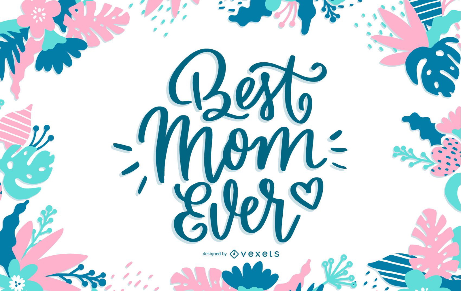 El mejor diseño de letras de mamá