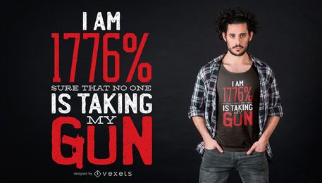 My Gun T-Shirt Design My Gun T-Shirt Design