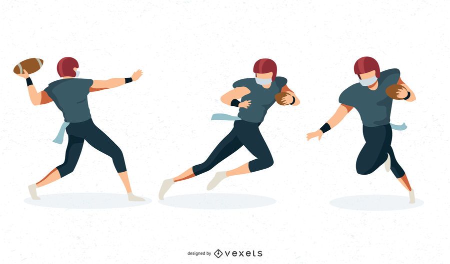 Football Vector Set Football Vector Set