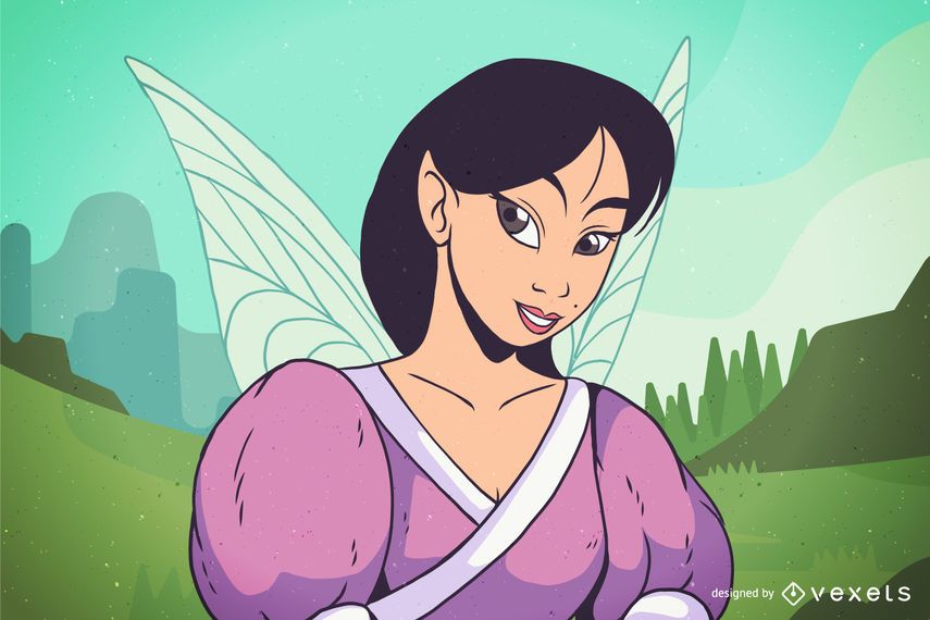 Fairy Princess Illustration Fairy Princess Illustration