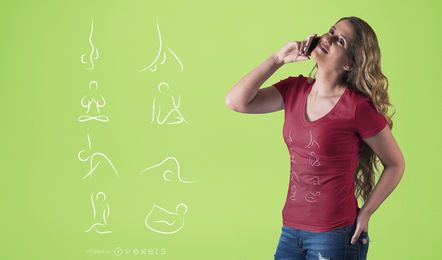 Yoga Poses Design de T-Shirt Yoga Poses Design de T-Shirt