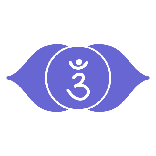 Icono de ajna chakra