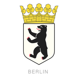 Berliner Wappen PNG-Design Transparent PNG